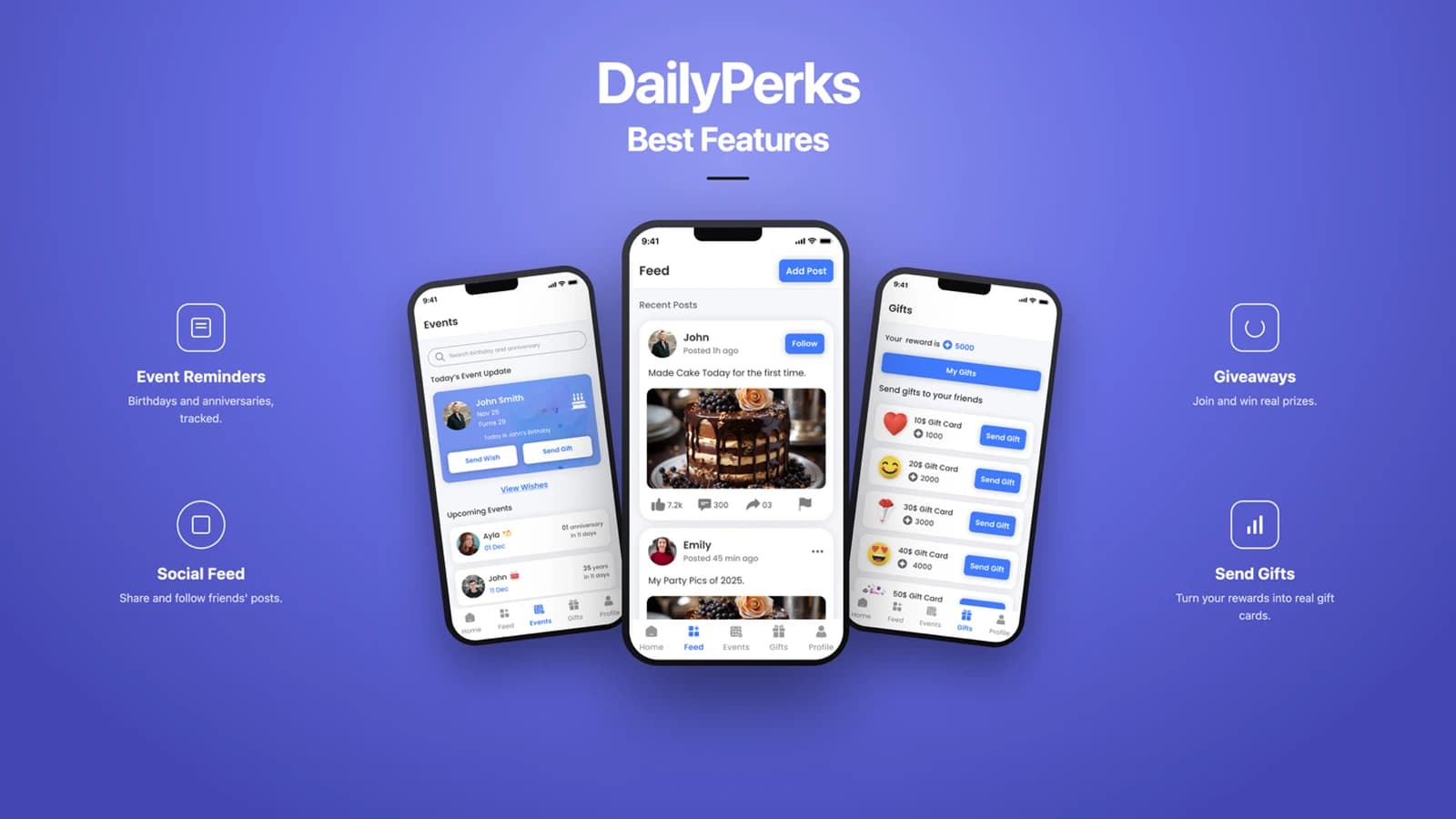 DailyPerks — Connecting Communities Through SMS & Rewards screen 2