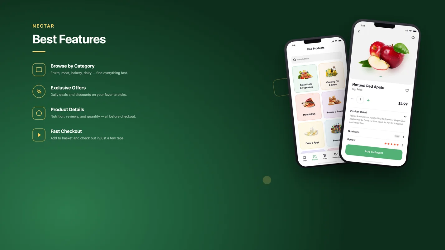 Nectar — Powering Modern Food Ordering with Real-Time Delivery screen 2
