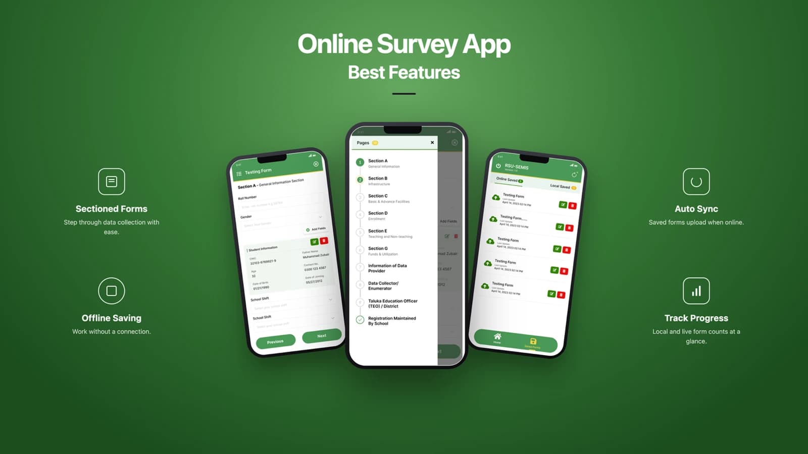 Offline Survey System — Reliable Field Data Collection Anywhere screen 2