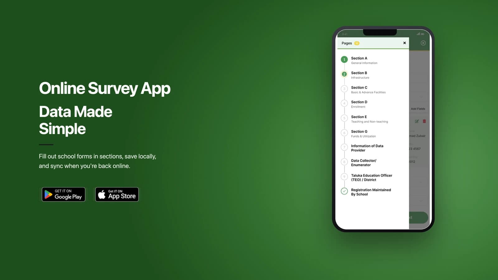 Offline Survey System — Reliable Field Data Collection Anywhere screen 3