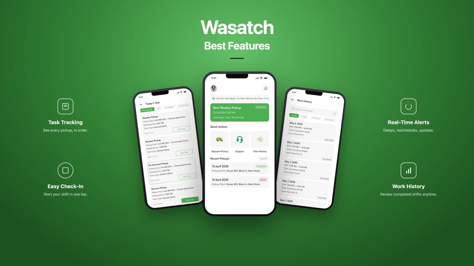 Wasatch Waste Management System — Streamlining Waste Collection screen 2